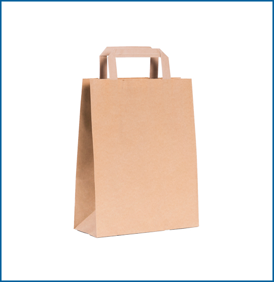 Flache Papiertasche (Flat Paper Bag)
