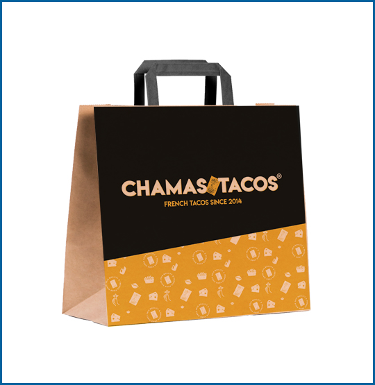 Flache Papiertasche (Flat Paper Bag)
